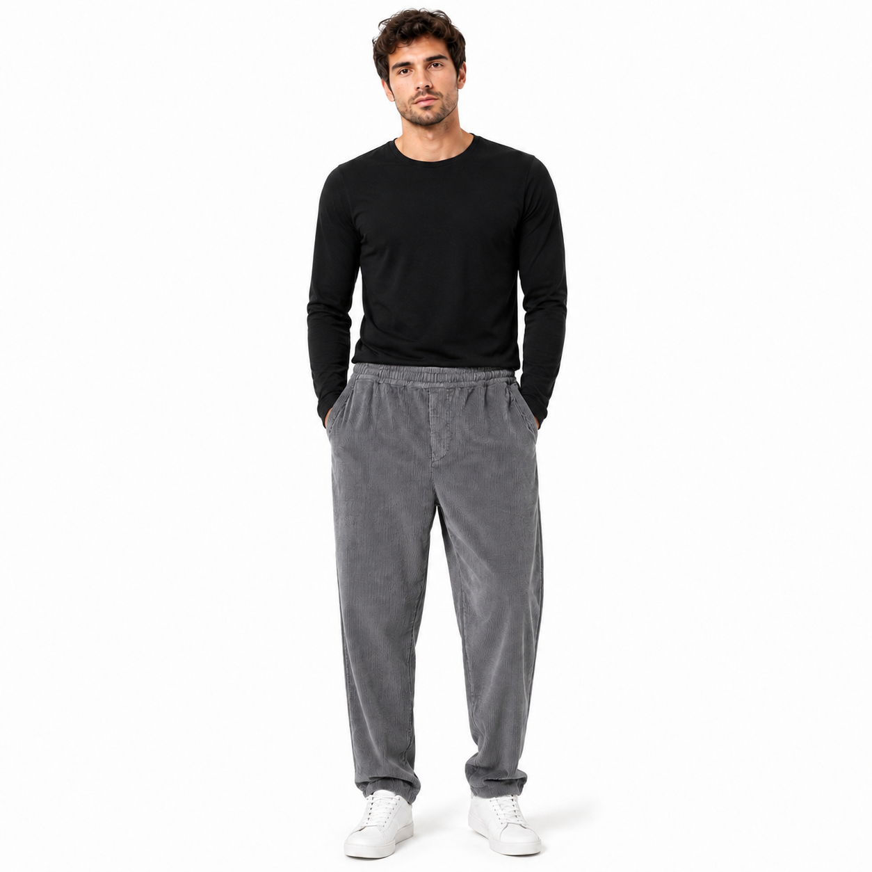 Parajumpers Man Trousers Rainard Grey