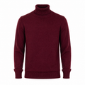 Alpha Studio Man Turtleneck Wool Red