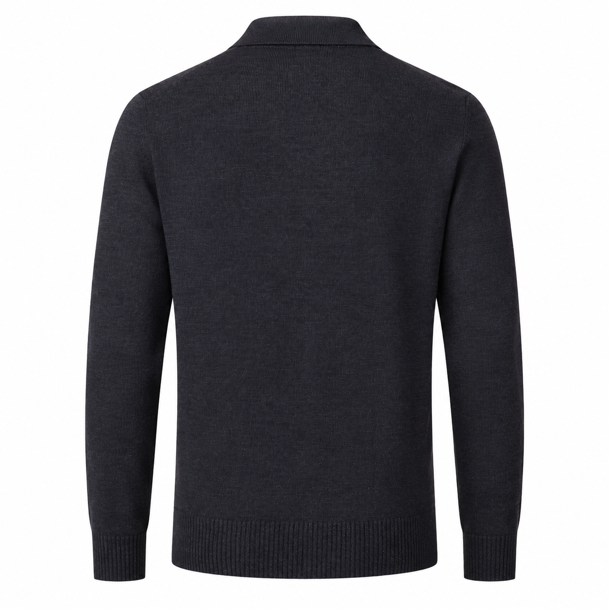 Alpha Studio Man Polo Sleeve Long Grey