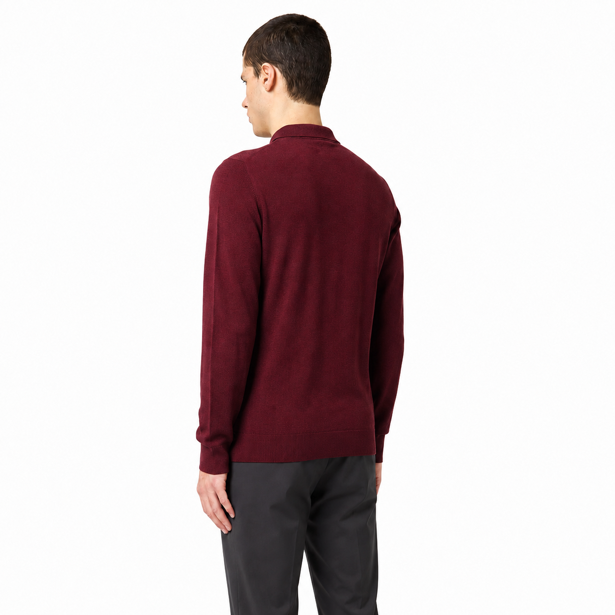Alpha Studio Man Polo Ultrafine Red