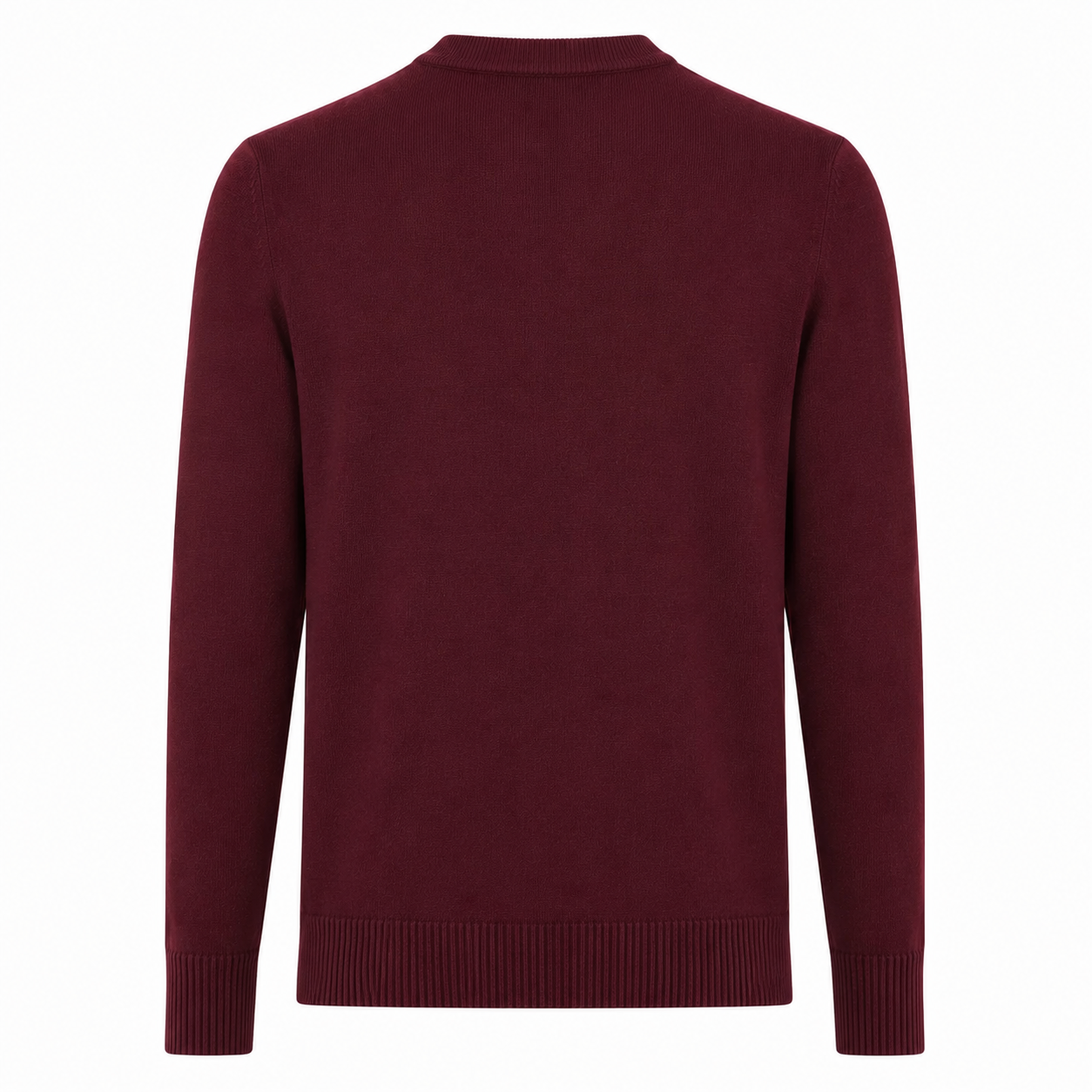 Alpha Studio Man Knit Gircollo Wool Merino Red