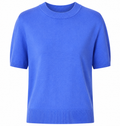 Alpha Studio Woman Crew Neck Cropped Retrò Sweaters Light Blue