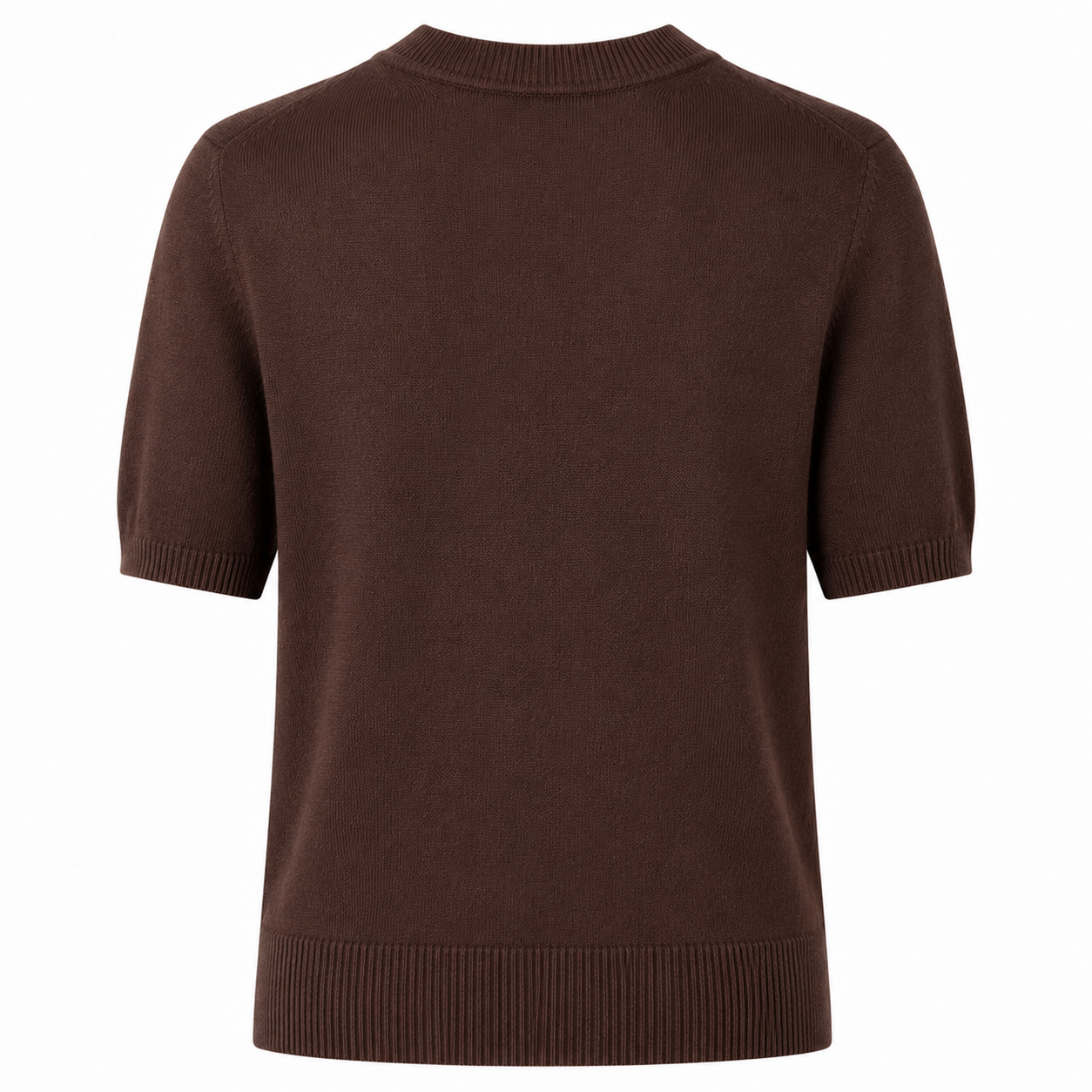 Alpha Studio Woman Crew Neck Cropped Retrò Sweaters Brown