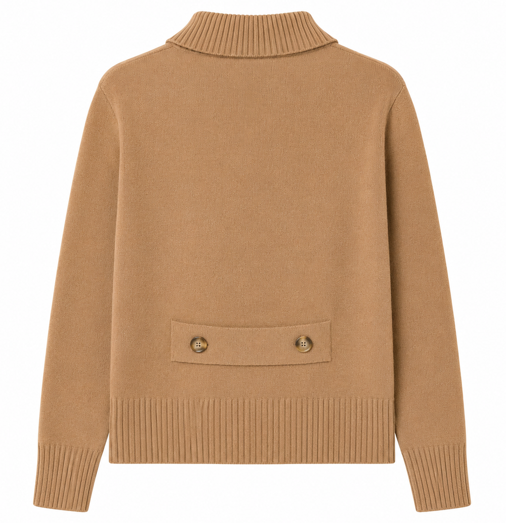 Alpha Studio Woman Jacket Doppio Petto Retrò Camel