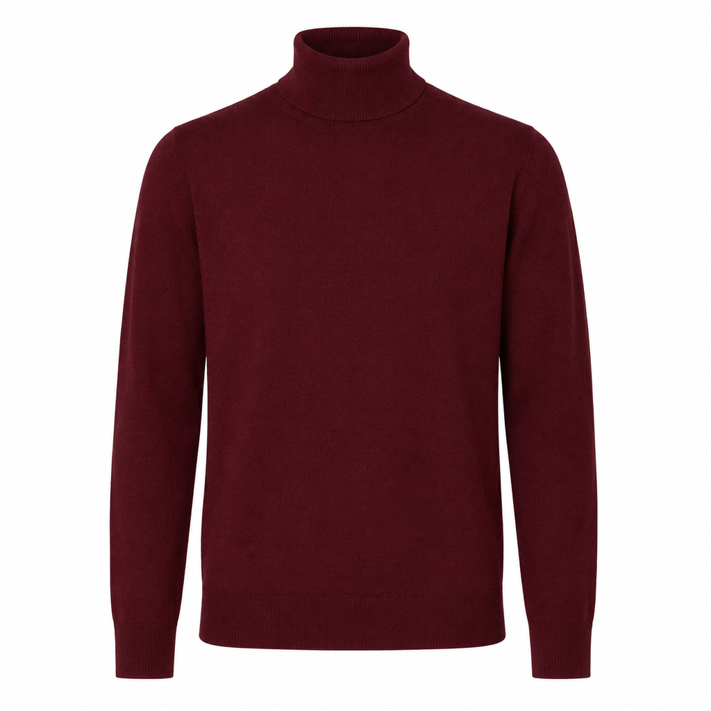 Alpha Studio Man Knit Ciclista High Neck Red