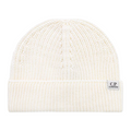 C.P. Company Man Beanie Unisex Knit Beige