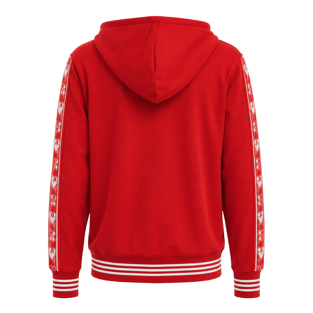 Moose knuckles Man Sweatshirt Jean Talon Red
