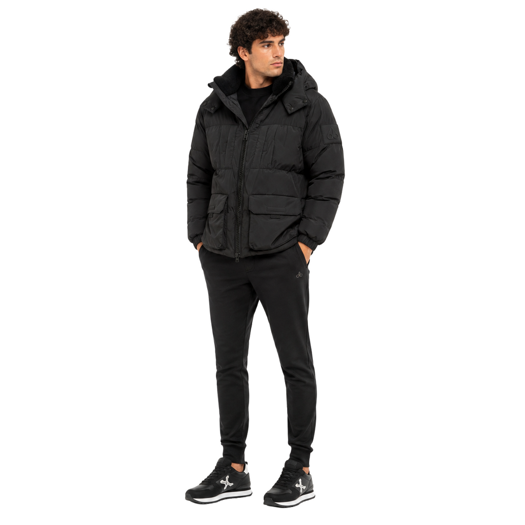 Moose knuckles Man Down Jacket Brandon Black