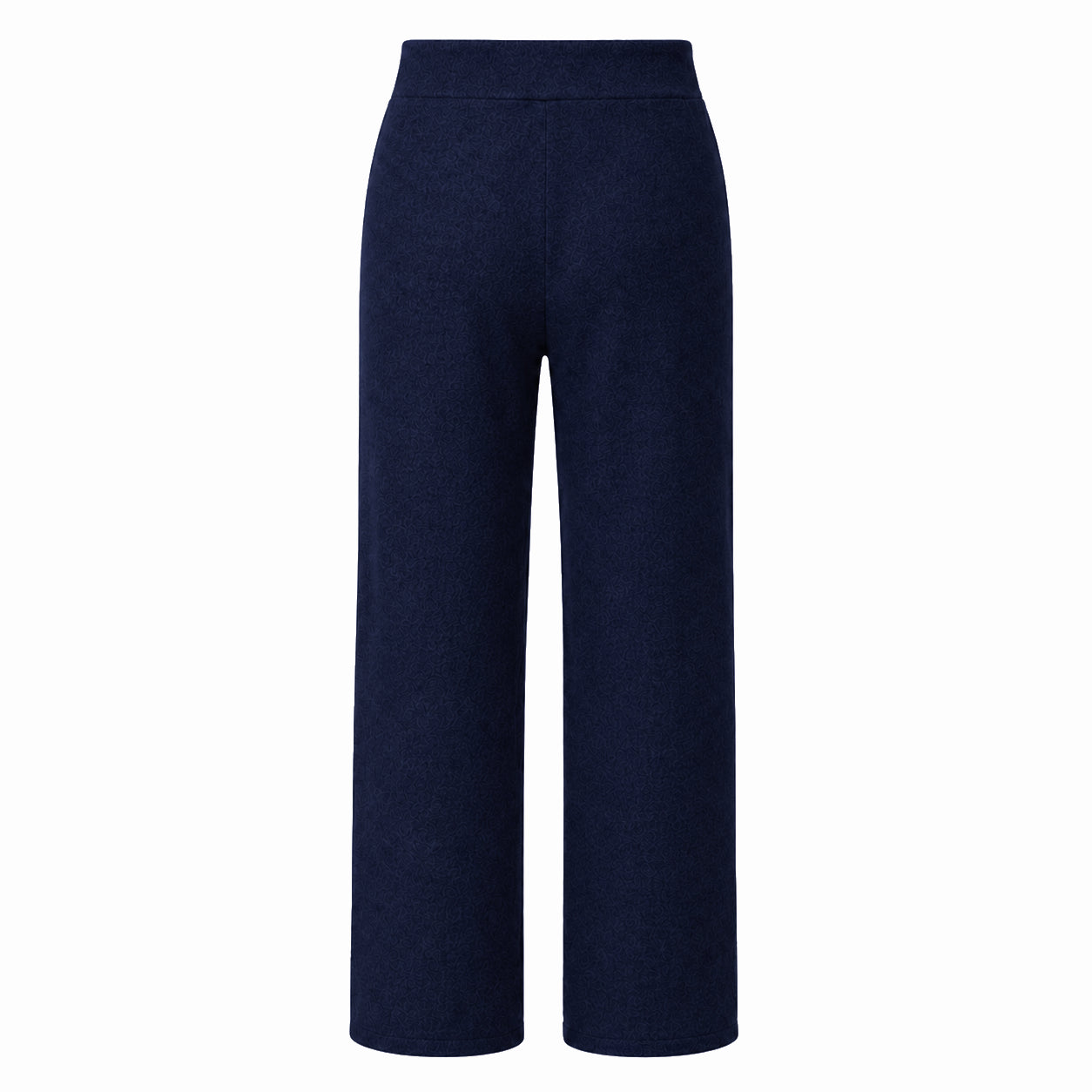 Alpha Studio Woman Panta Wide Leg Mix Shapes Trousers Blue