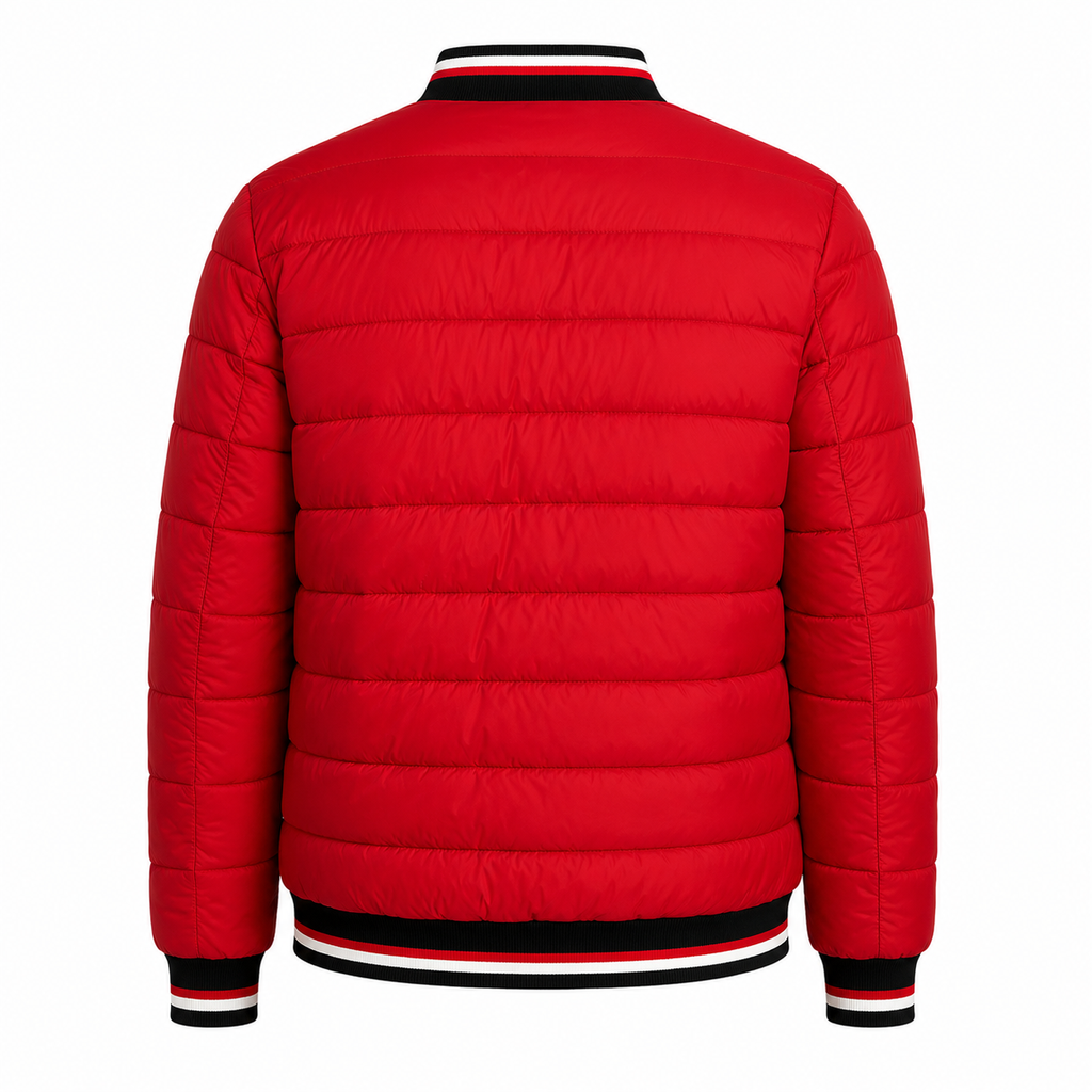 Moose knuckles Man Down Jacket Varsity Red