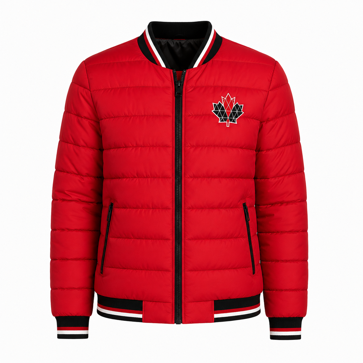 Moose knuckles Man Down Jacket Varsity Red