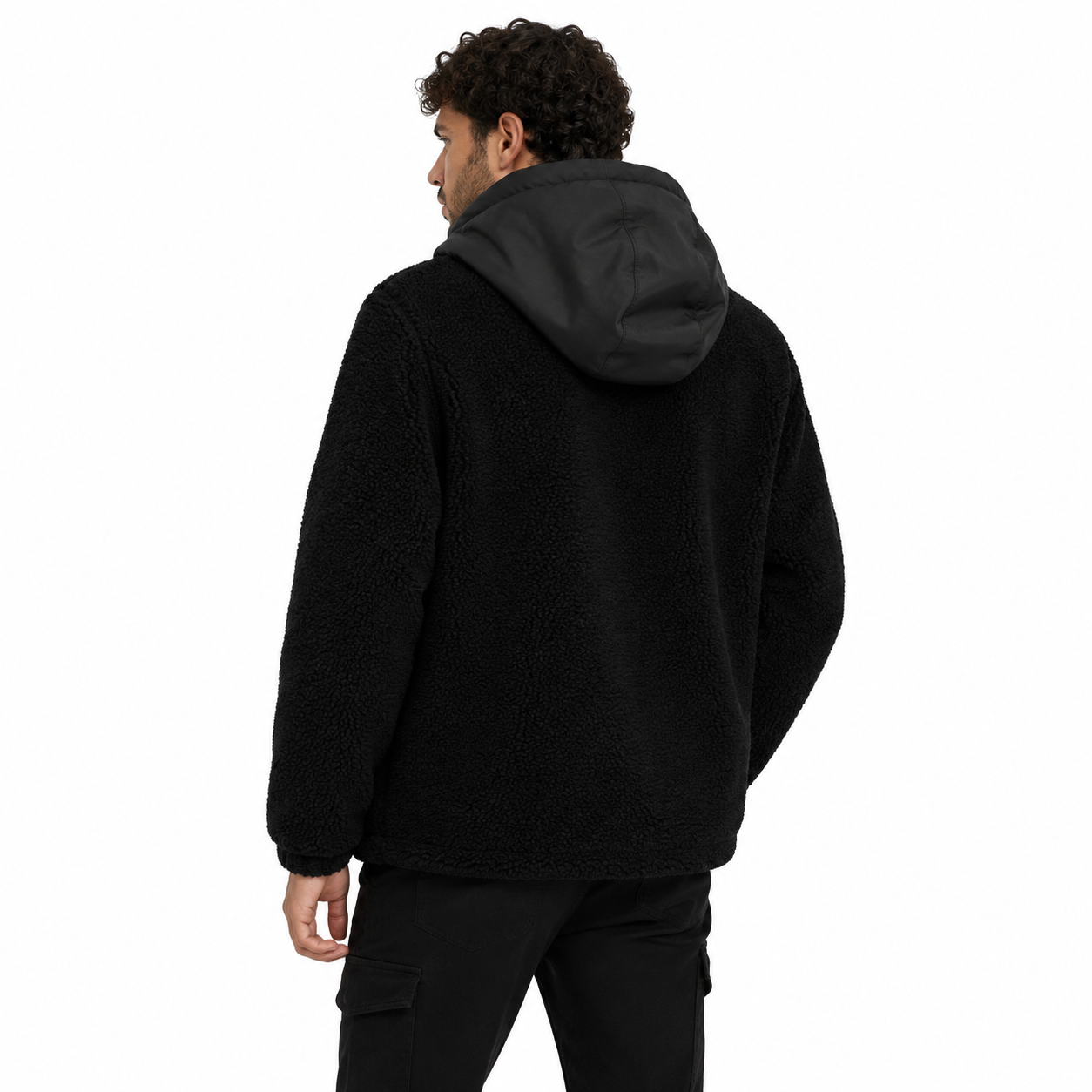 Moose knuckles Man Jacket Sherpa Black