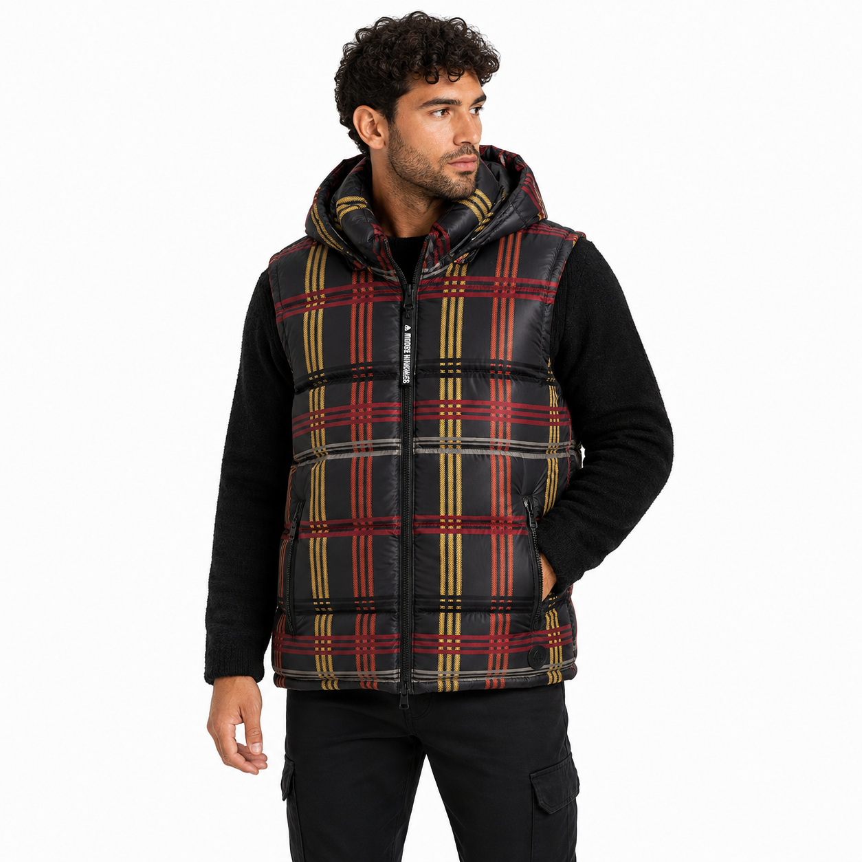 Moose knuckles Man Sleeveless Kilcona Jackets Black