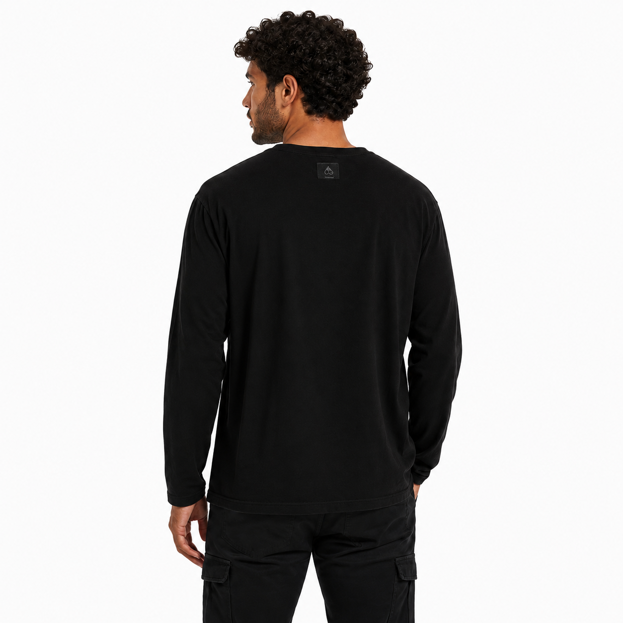 Moose knuckles Man T-Shirt Dalton Tee Black