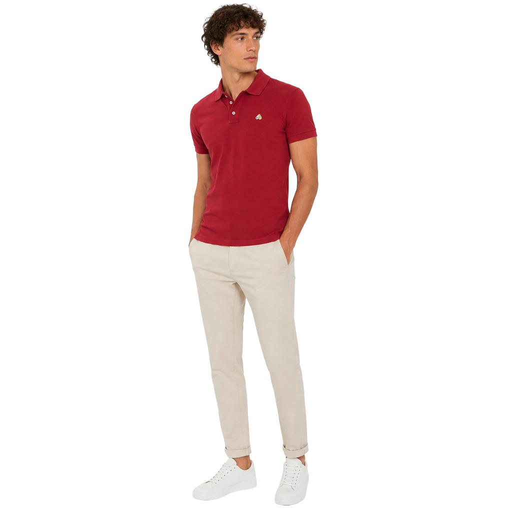 Moose knuckles Man Polo Red