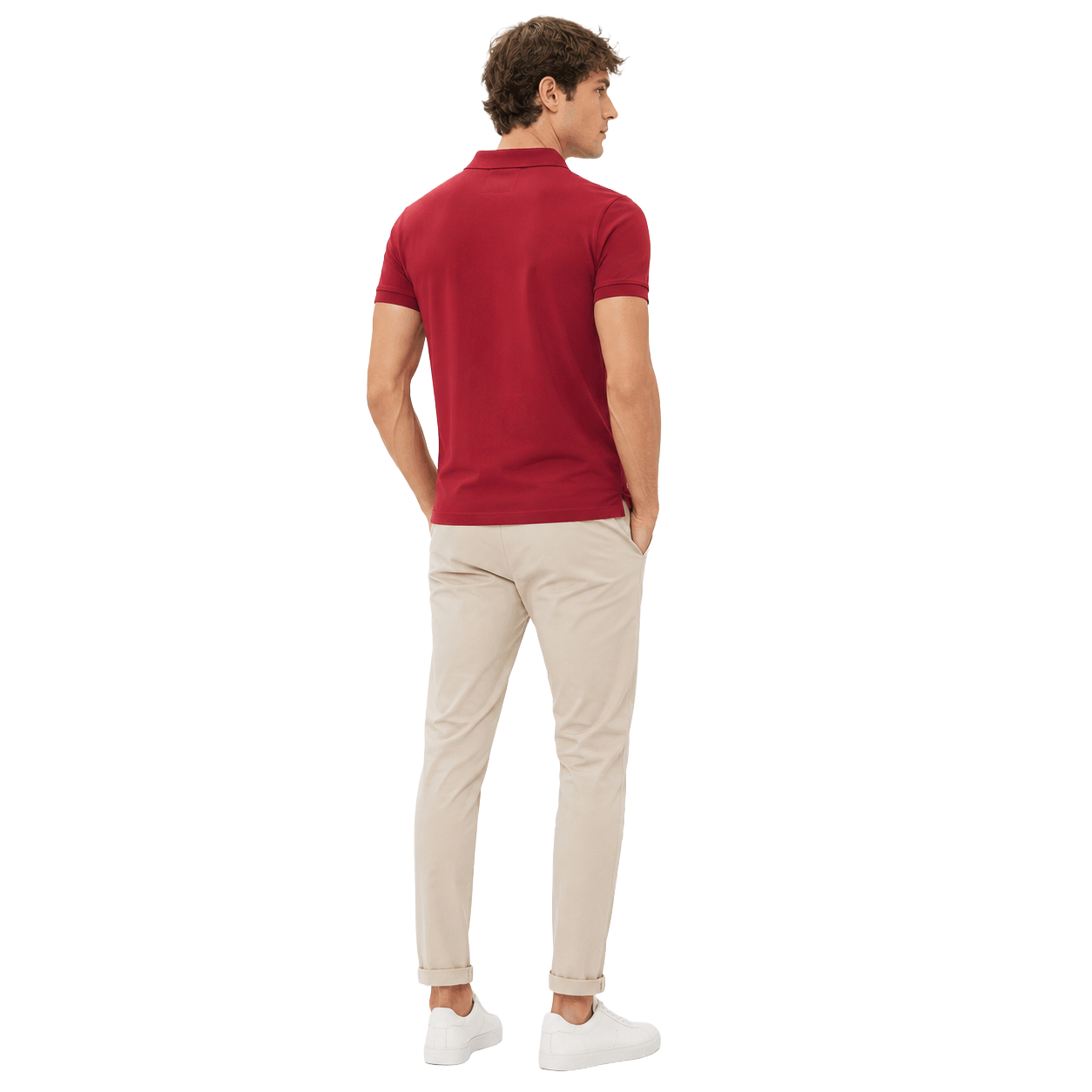 Moose knuckles Man Polo Red