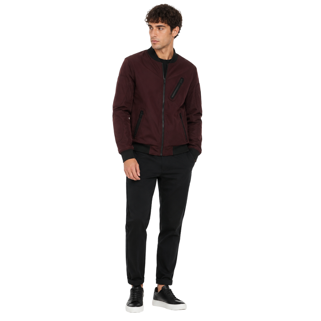 Moose knuckles Man Jacket Pacific Rim Brown