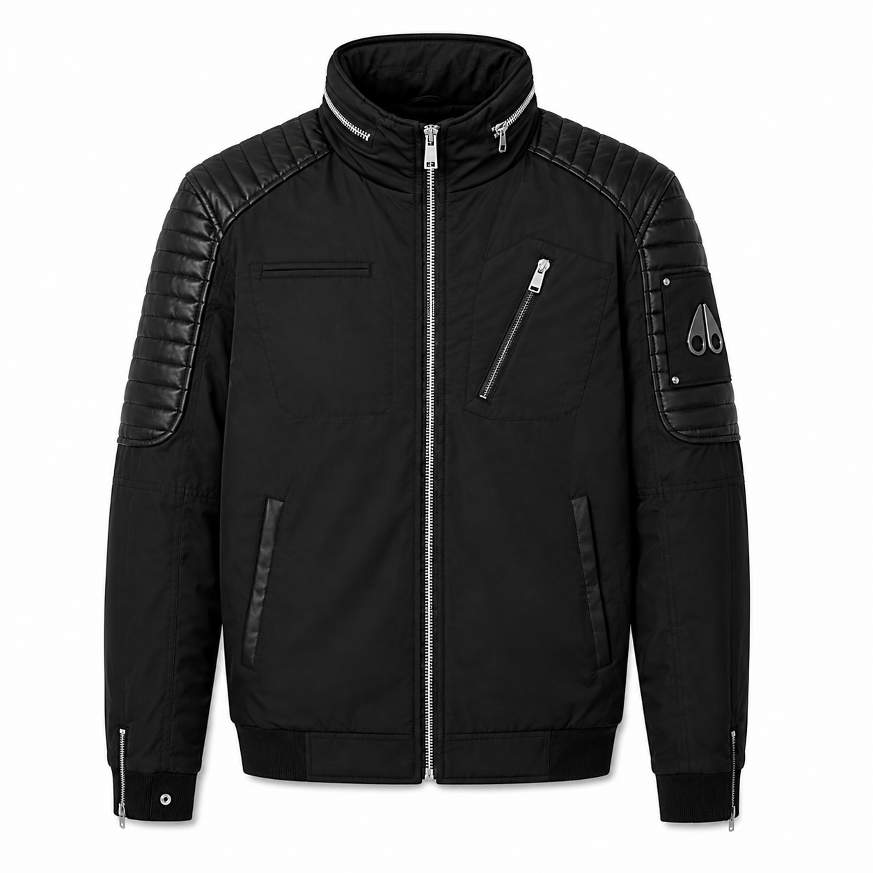 Moose knuckles Man Jacket Saint-Michel Black