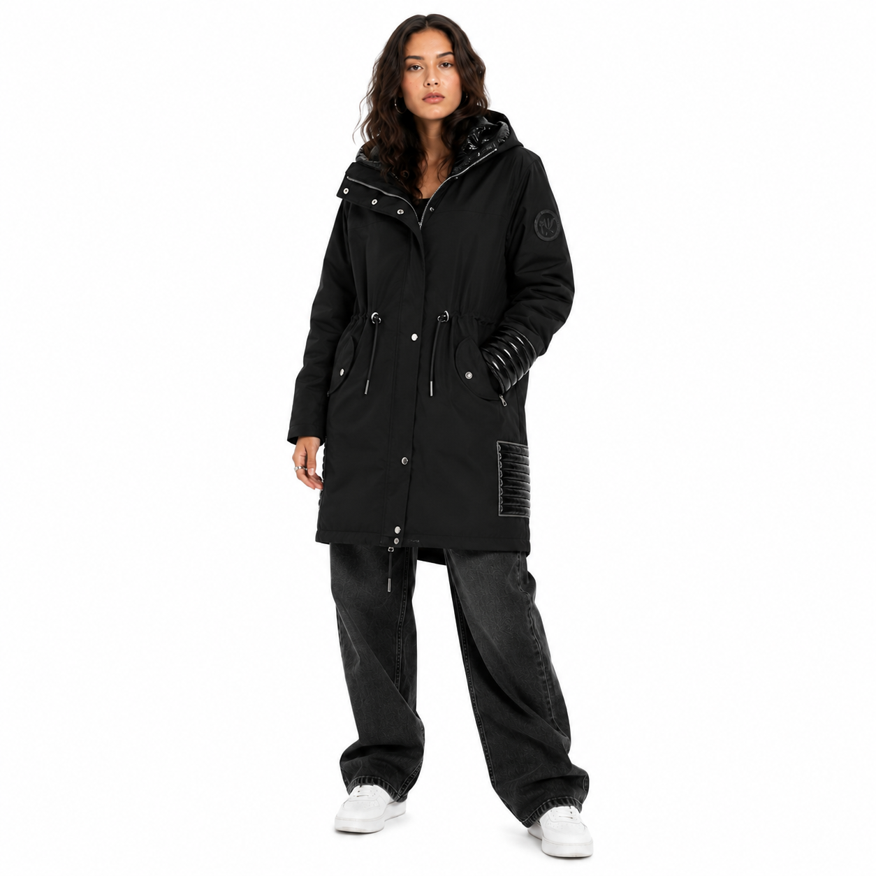 Moose knuckles Woman Jacket LDS Comabt Black
