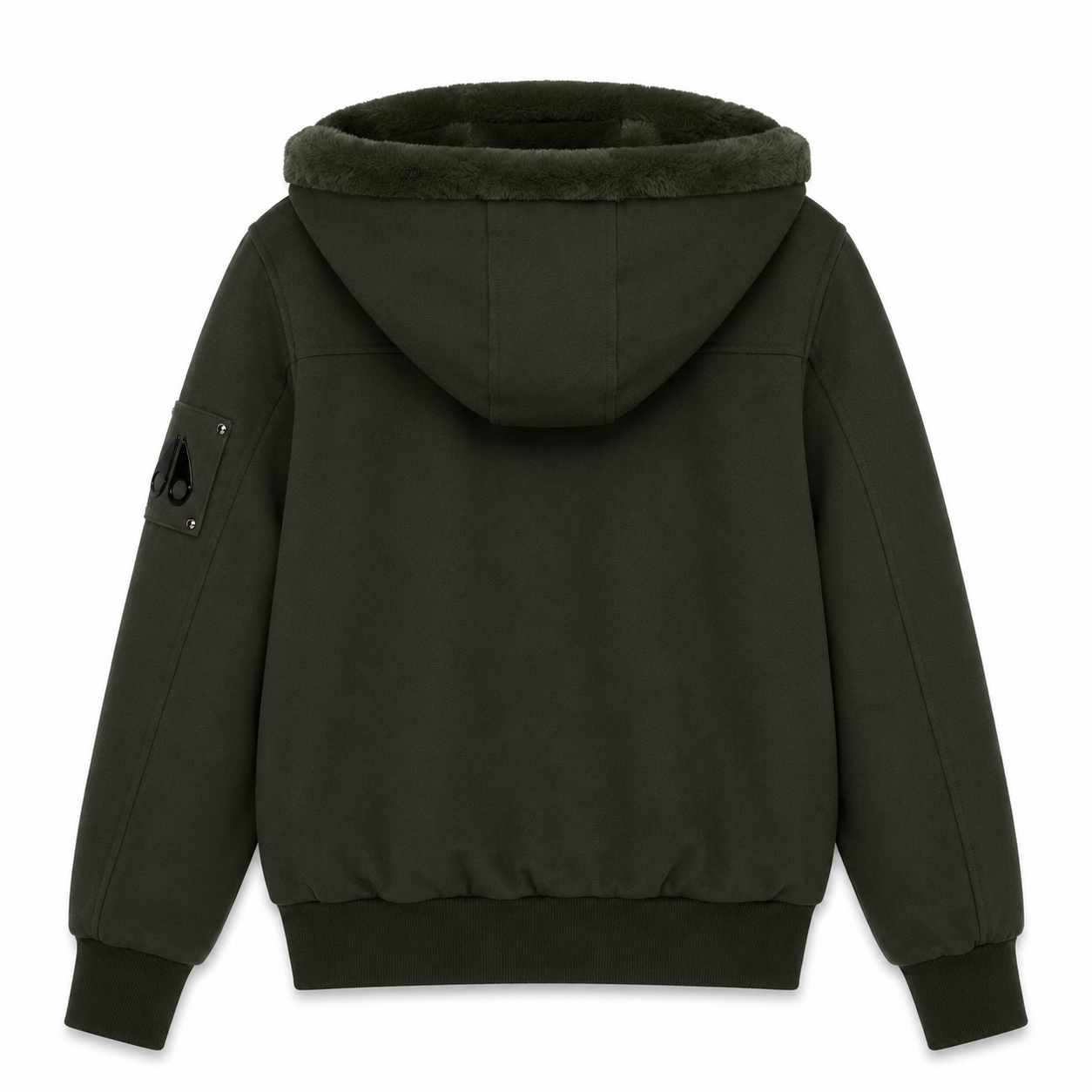 Moose knuckles Woman Sweatshirt Funny Green