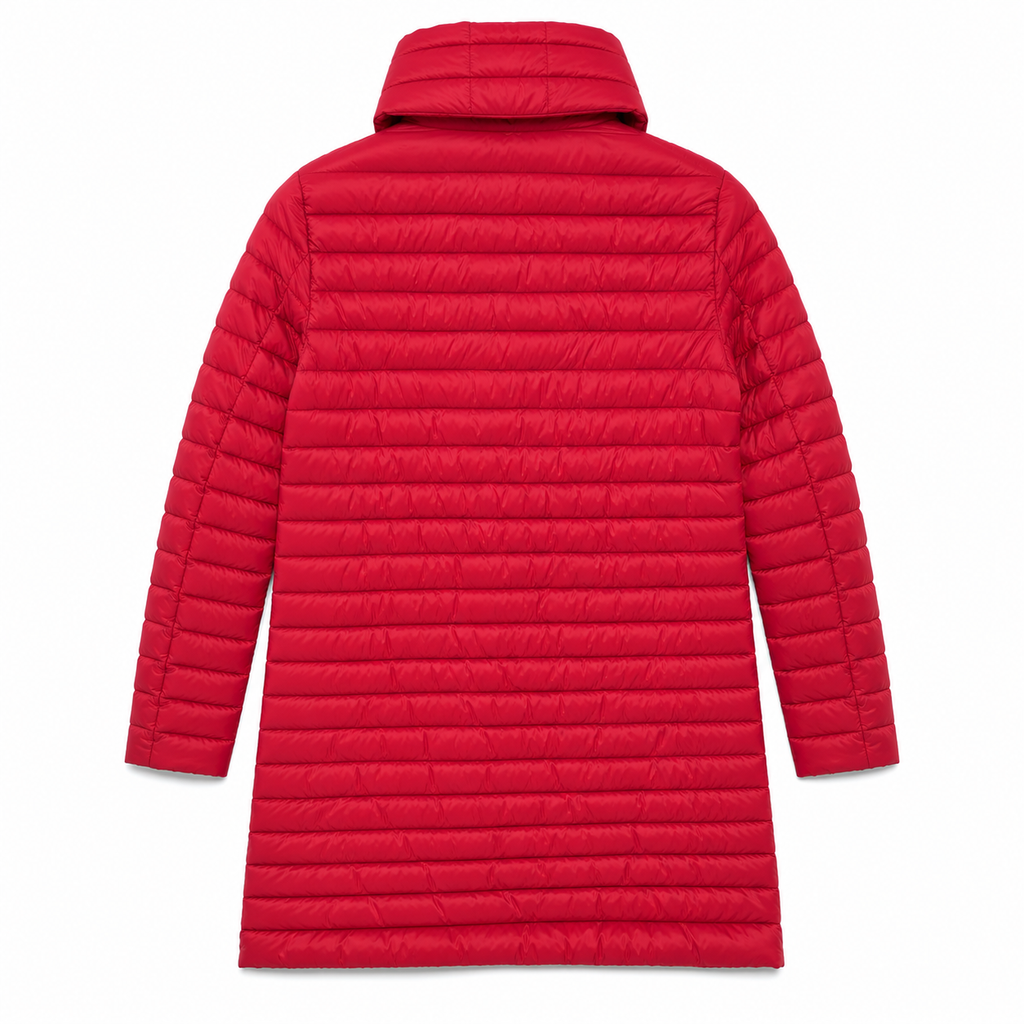 Moose knuckles Woman Down Jacket Long LDS QLTD Red