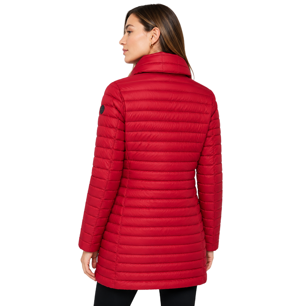 Moose knuckles Woman Down Jacket Long LDS QLTD Red
