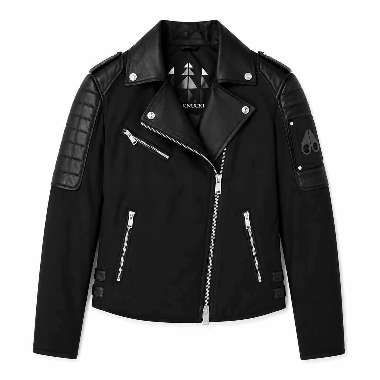 Moose knuckles Woman Chiodo LDS Combat Jackets Blue