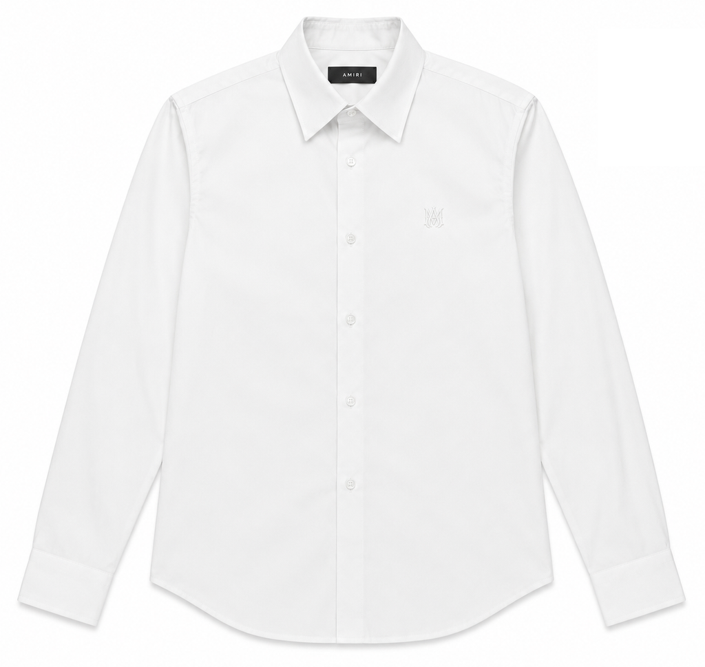 Amiri Man Shirt Cotton White