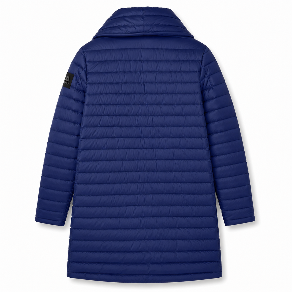 Moose knuckles Woman Jacket Long LDS Blue