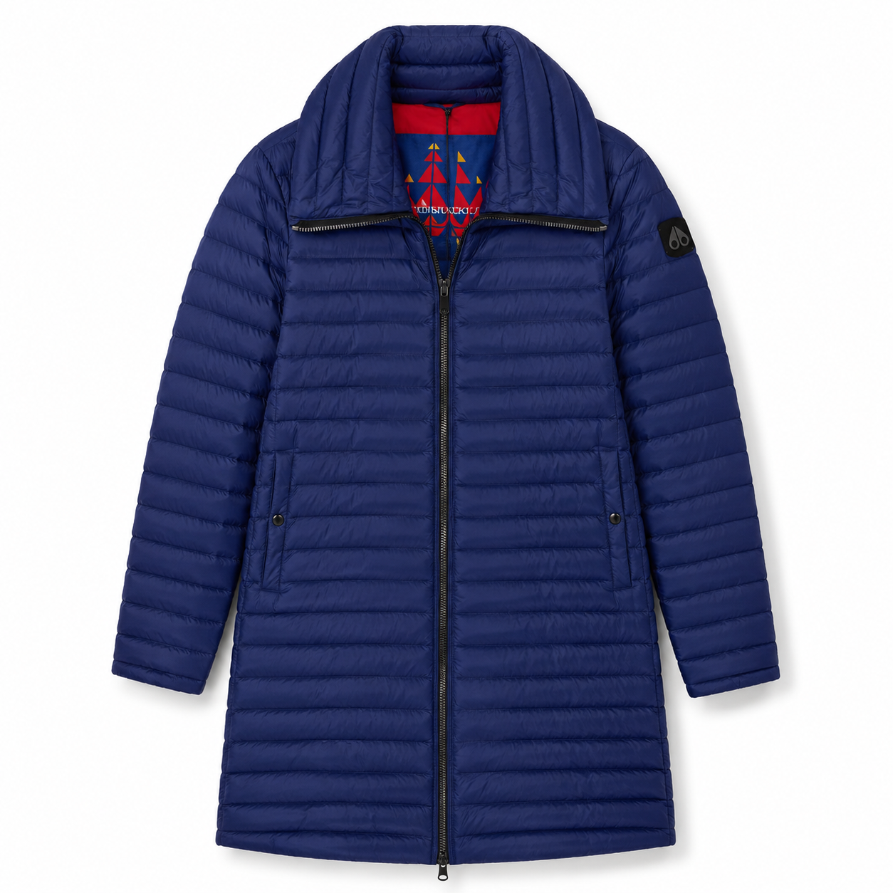 Moose knuckles Woman Jacket Long LDS Blue