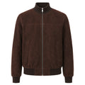 Emilio Romanelli Man Bomber Reversible Brown