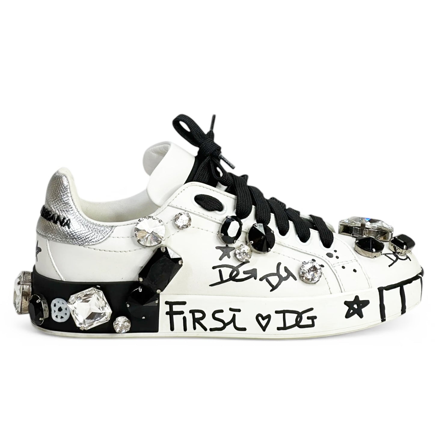 Dolce & Gabbana Woman Sneaker Classic Portofino Sneakers White