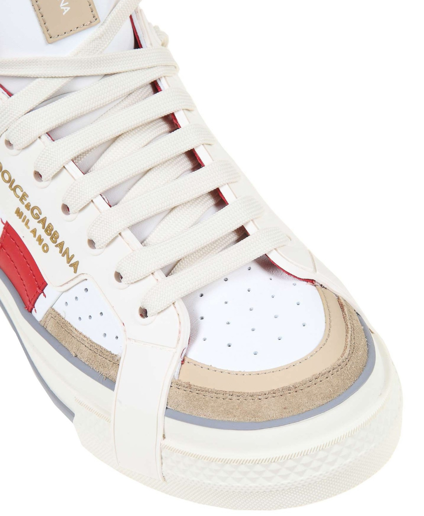 Dolce & Gabbana Man Sneakers Custom Zero Multicolor