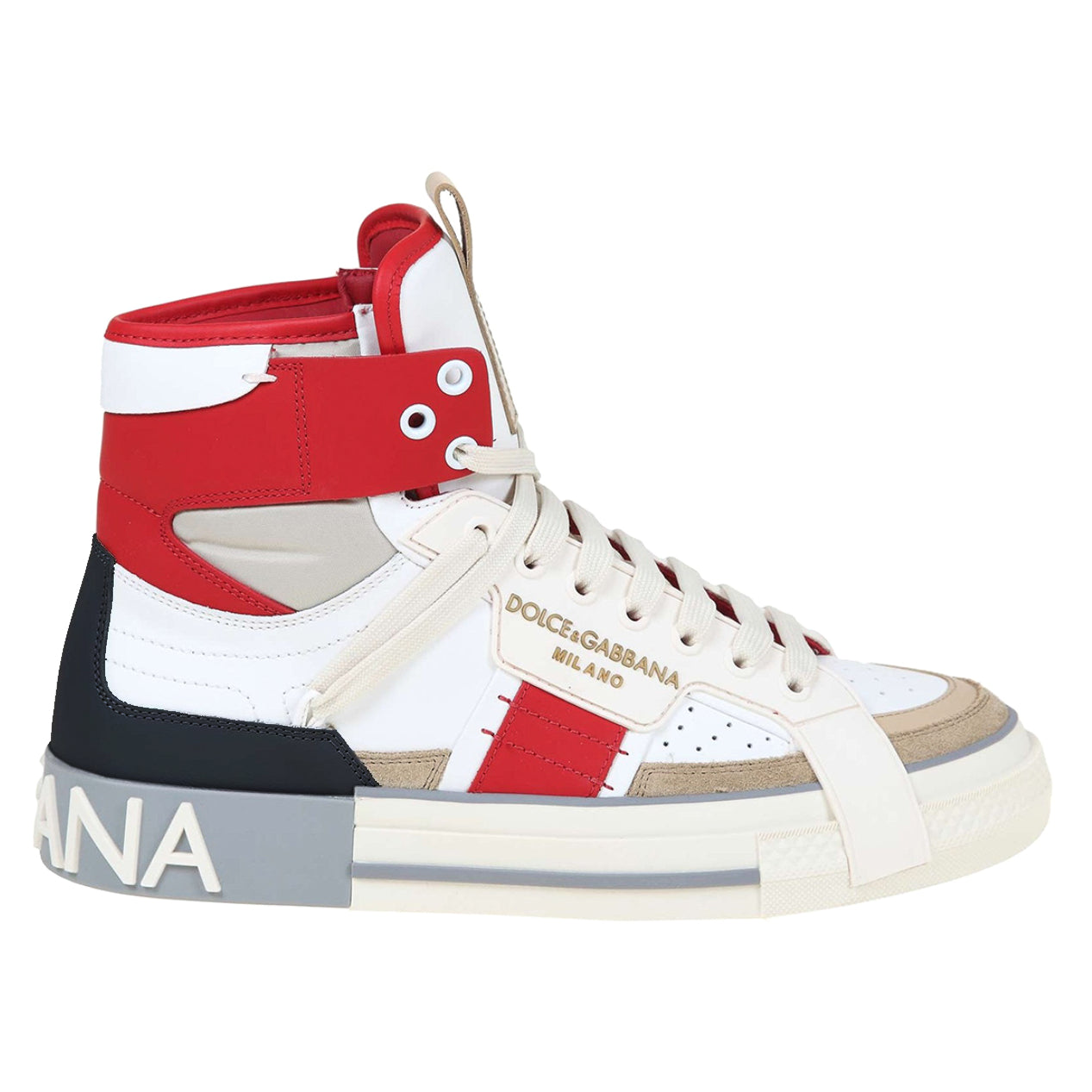 Dolce & Gabbana Man Sneakers Custom Zero Multicolor