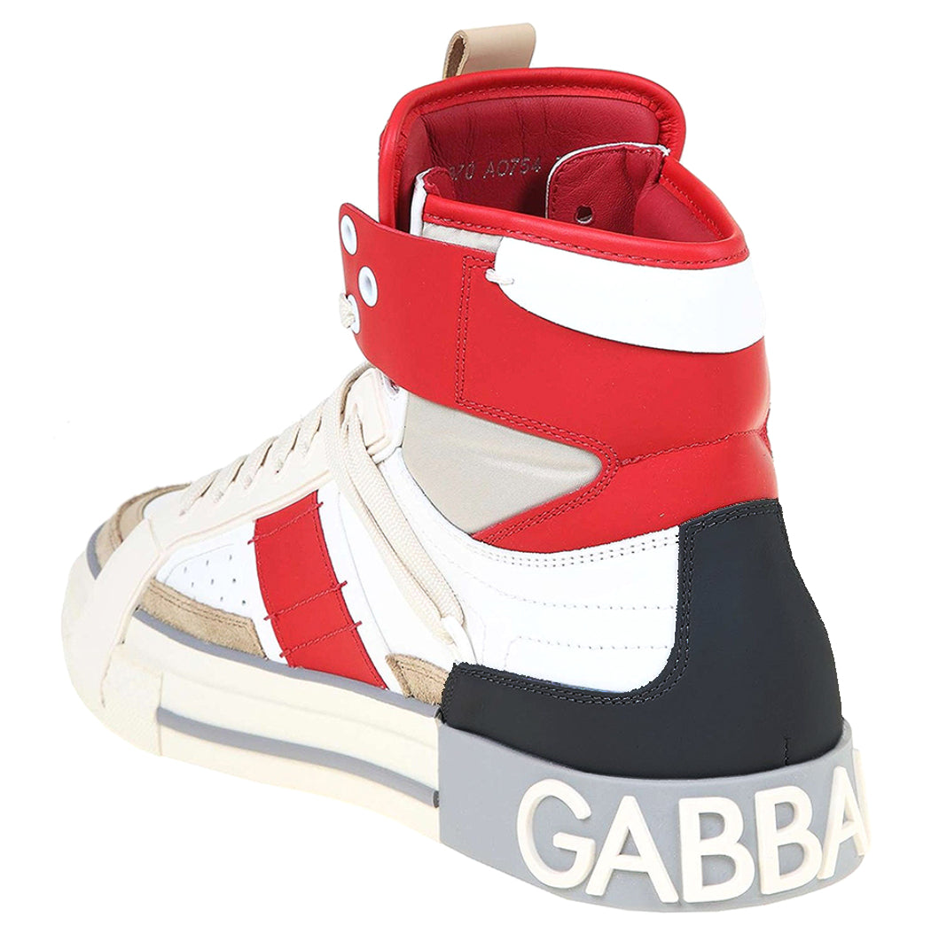 Dolce & Gabbana Man Sneakers Custom Zero Multicolor