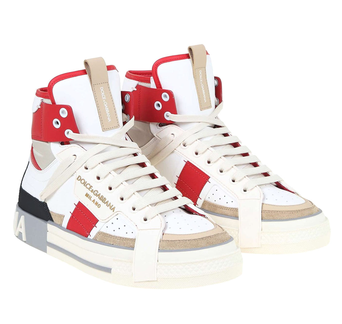 Dolce & Gabbana Man Sneakers Custom Zero Multicolor