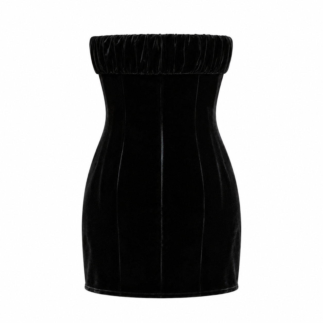 Dolce & Gabbana Woman Dress Short Velvet Black
