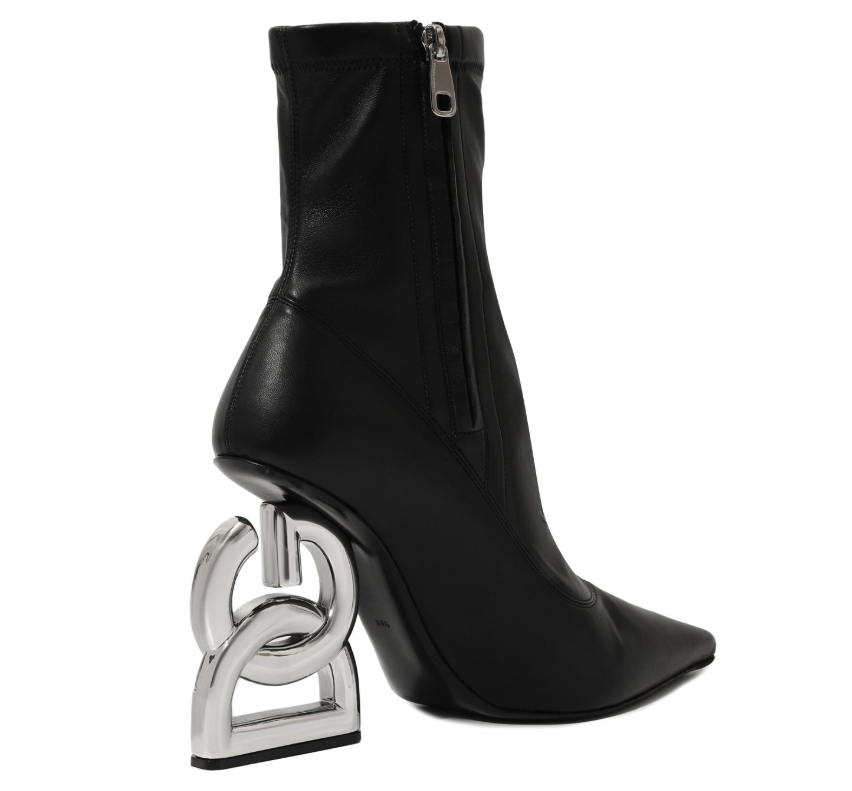 Dolce & Gabbana Woman Ankle Boot Nappato Wonder Black