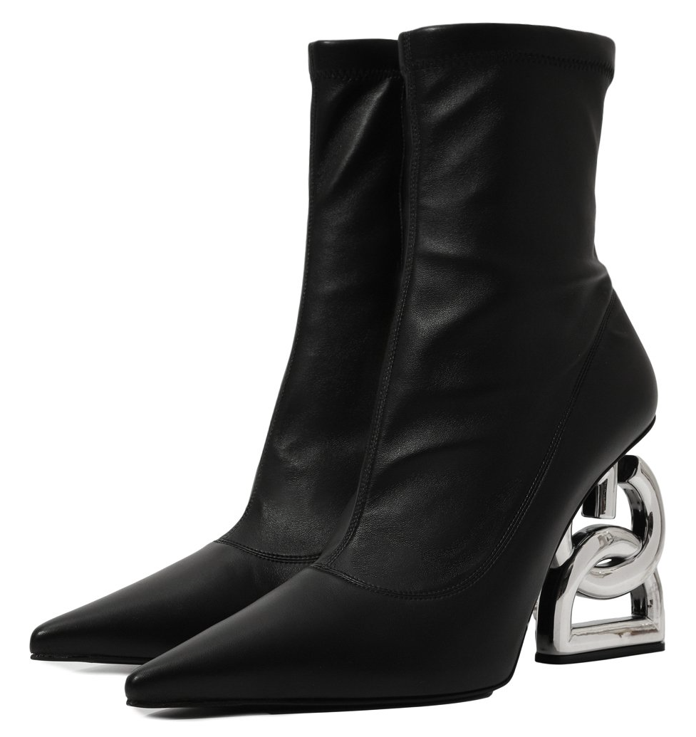 Dolce & Gabbana Woman Ankle Boot Nappato Wonder Black