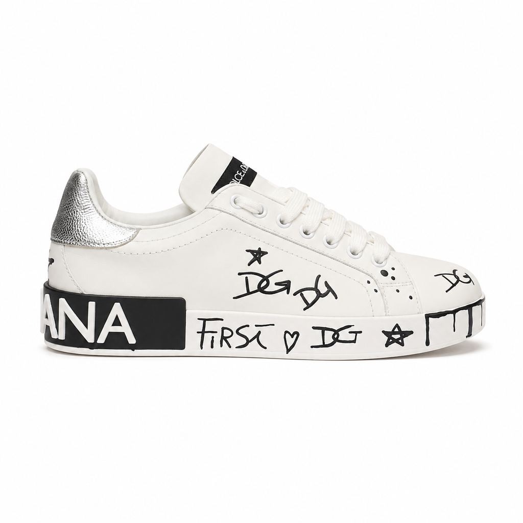 Dolce & Gabbana Woman Portofino Sneakers White