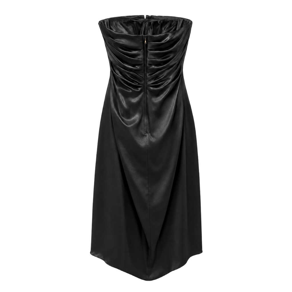 Dolce & Gabbana Woman Dress Drappeggio Black