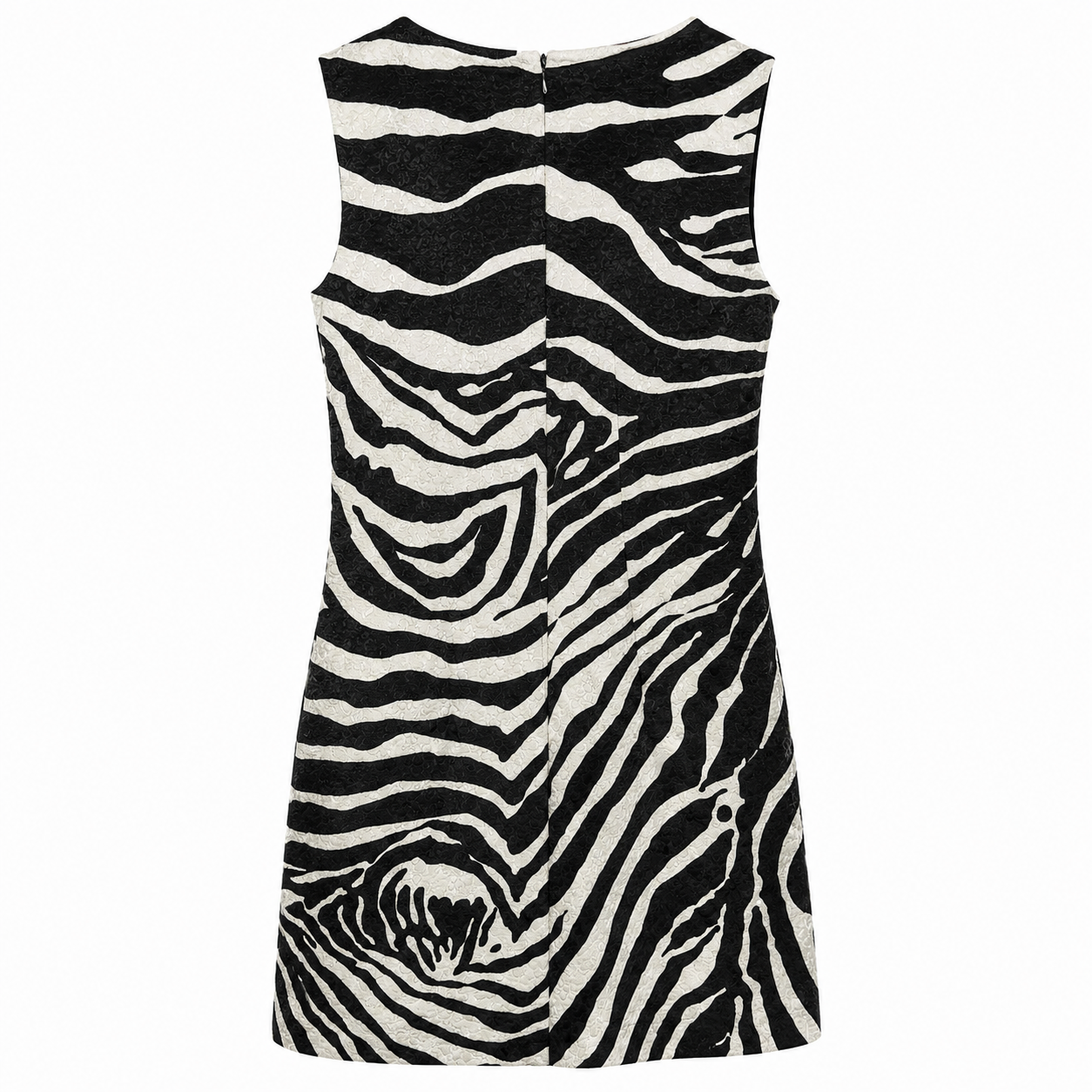 Dolce & Gabbana Woman Dress Zebra Short Black