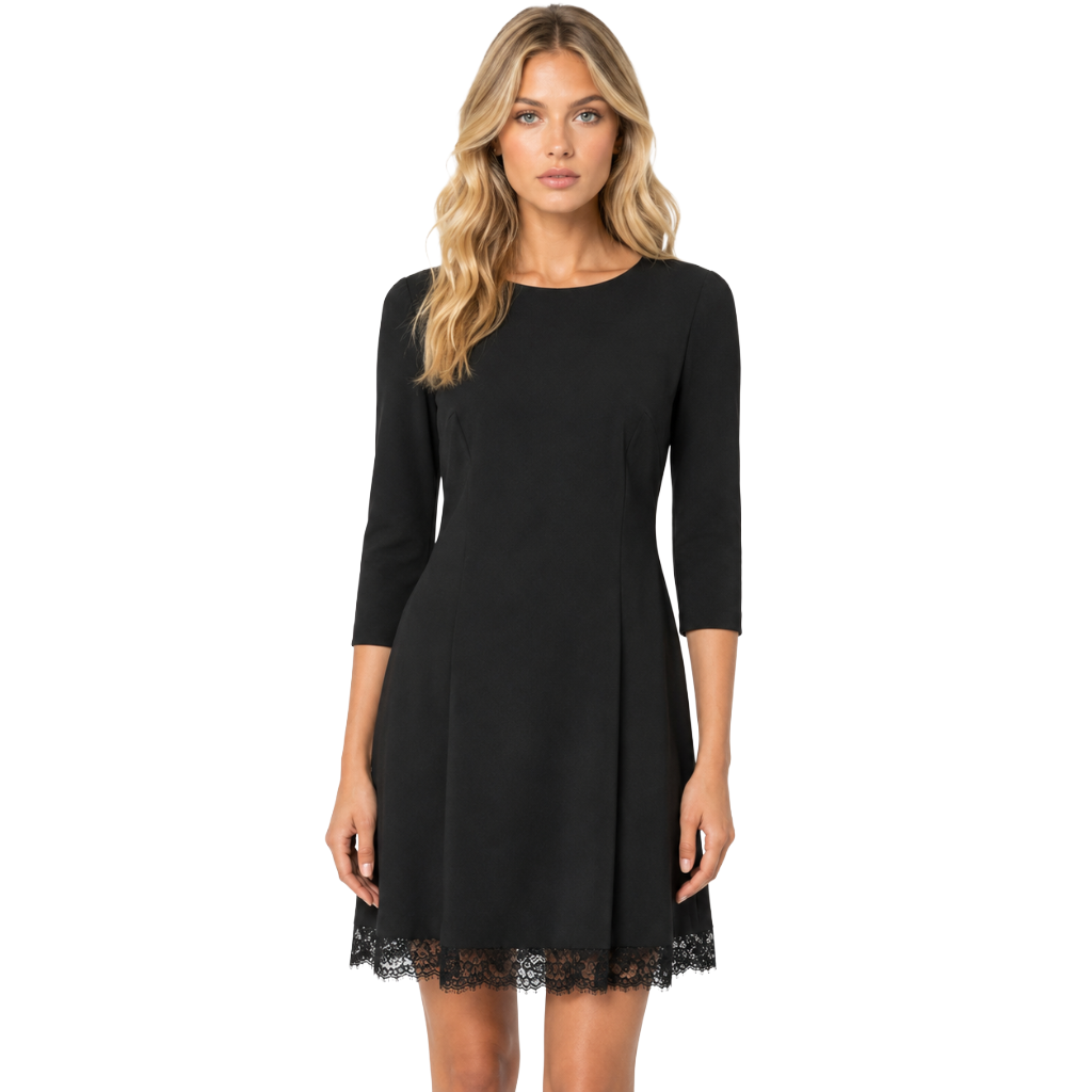 Dolce & Gabbana Woman Dress Sleeve Long Lace Black