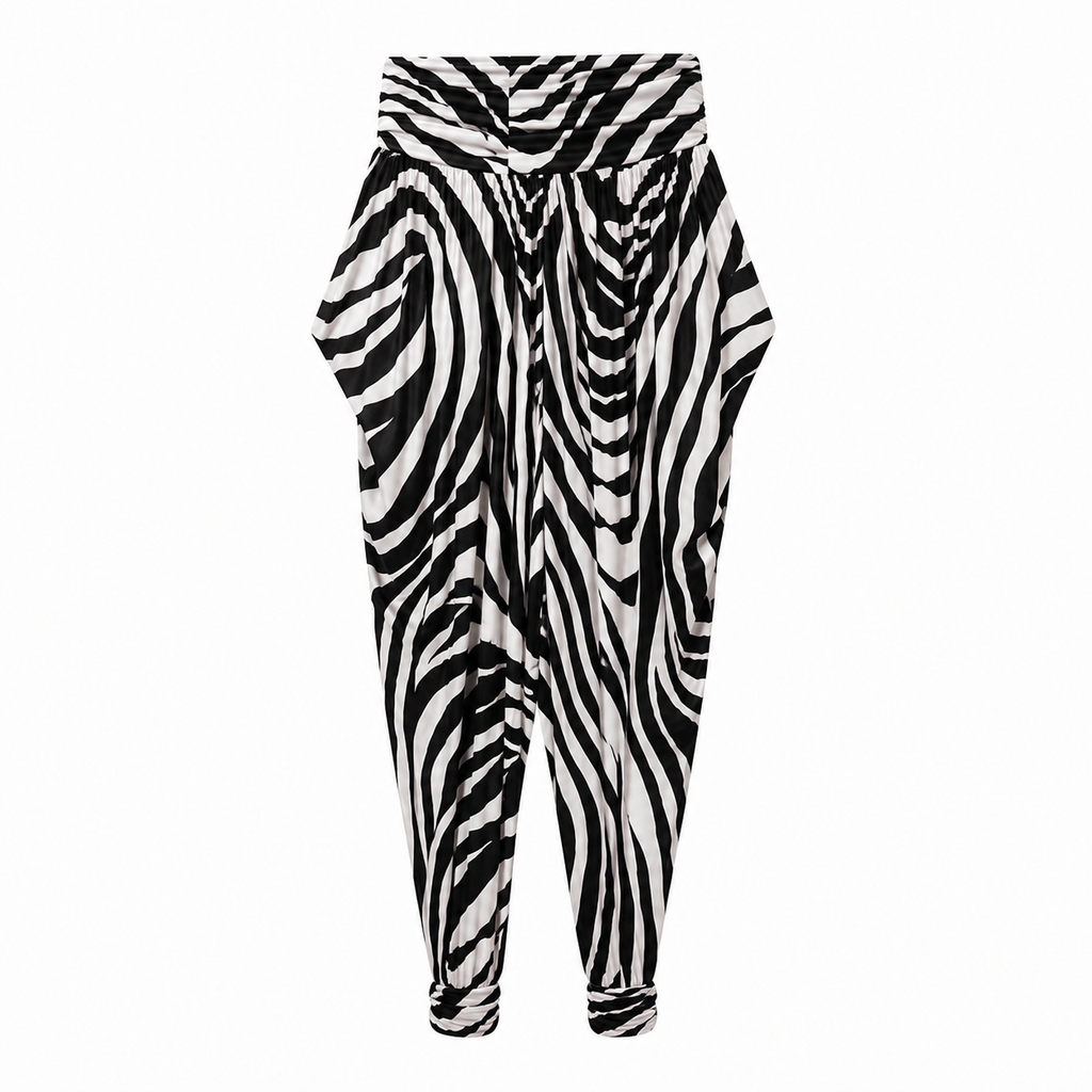 Dolce & Gabbana Woman Trousers Zebra Print White