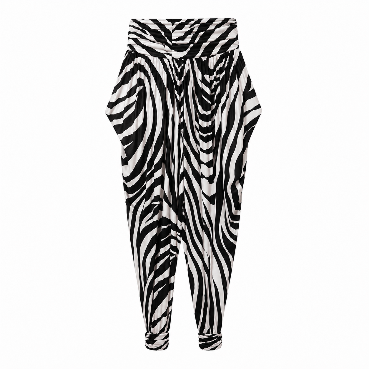 Dolce & Gabbana Woman Trousers Zebra Print White