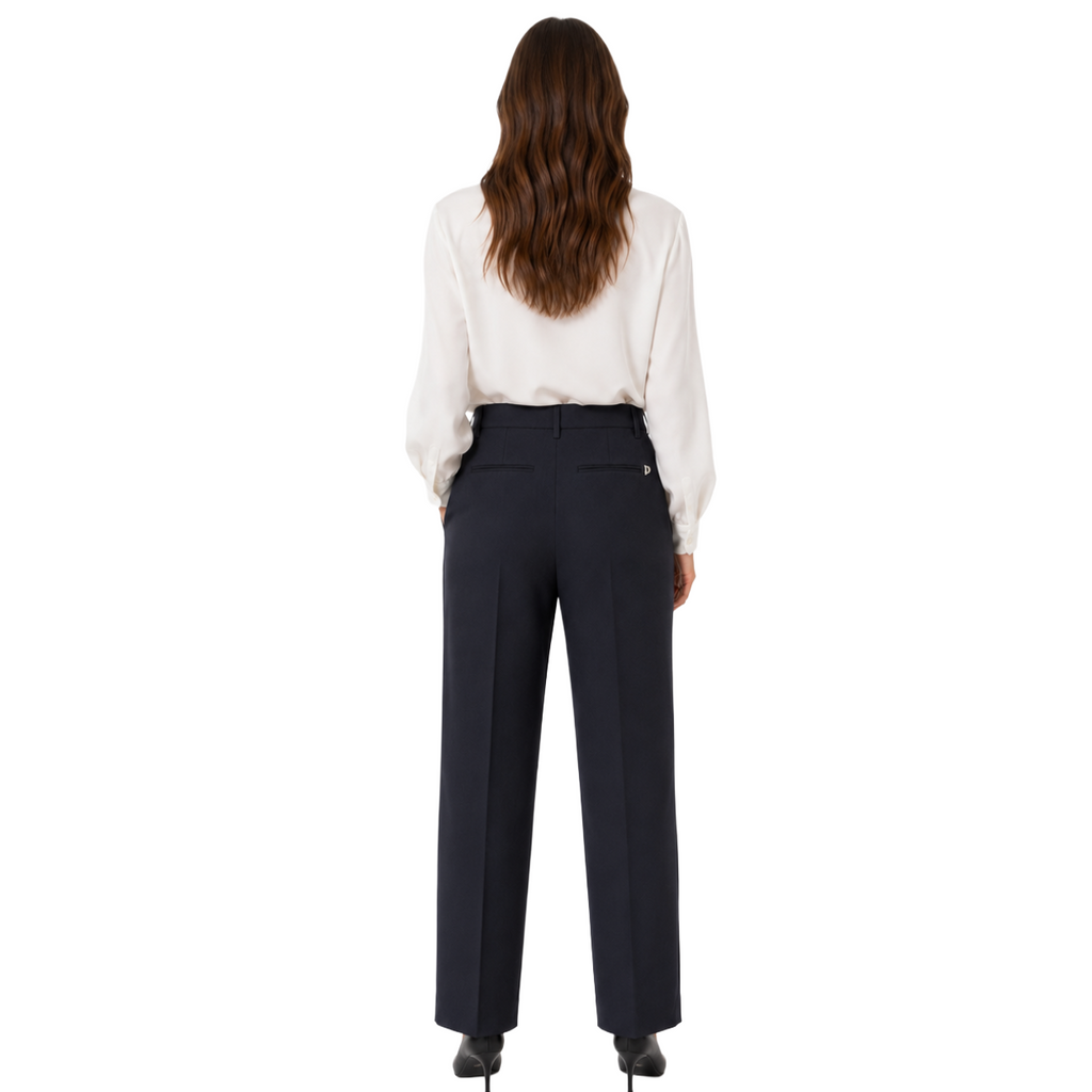 Dondup Woman Trousers Svasato Blue