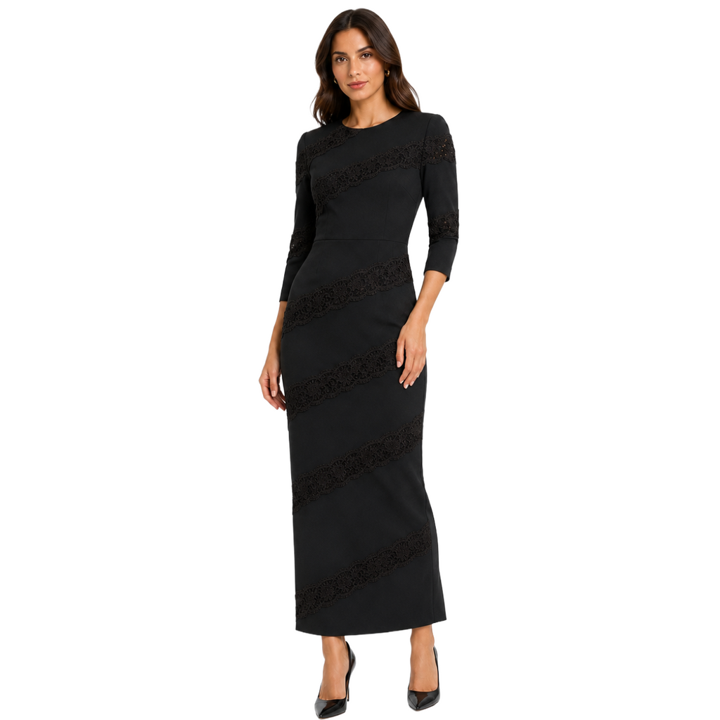 Dolce & Gabbana Woman Dress Lace Black