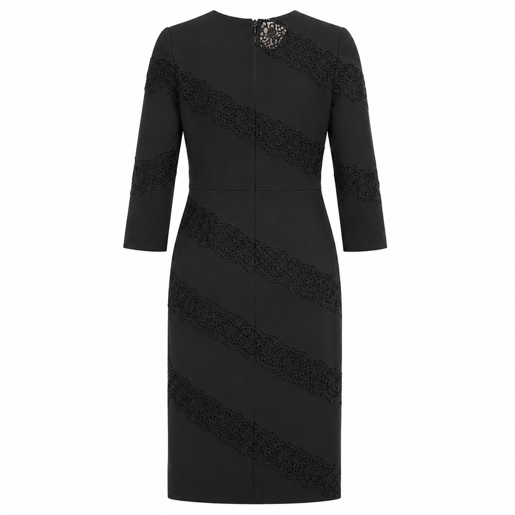Dolce & Gabbana Woman Dress Lace Black