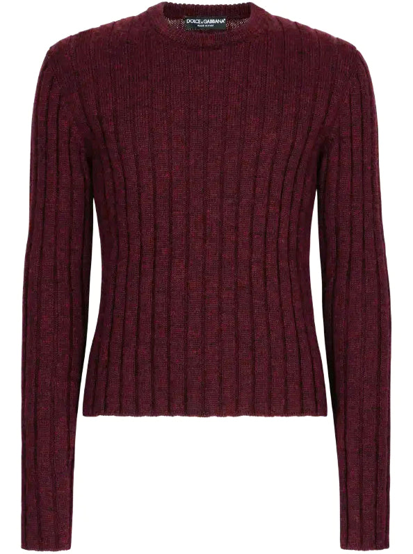 Dolce & Gabbana Man Knit Wool re-edition Red