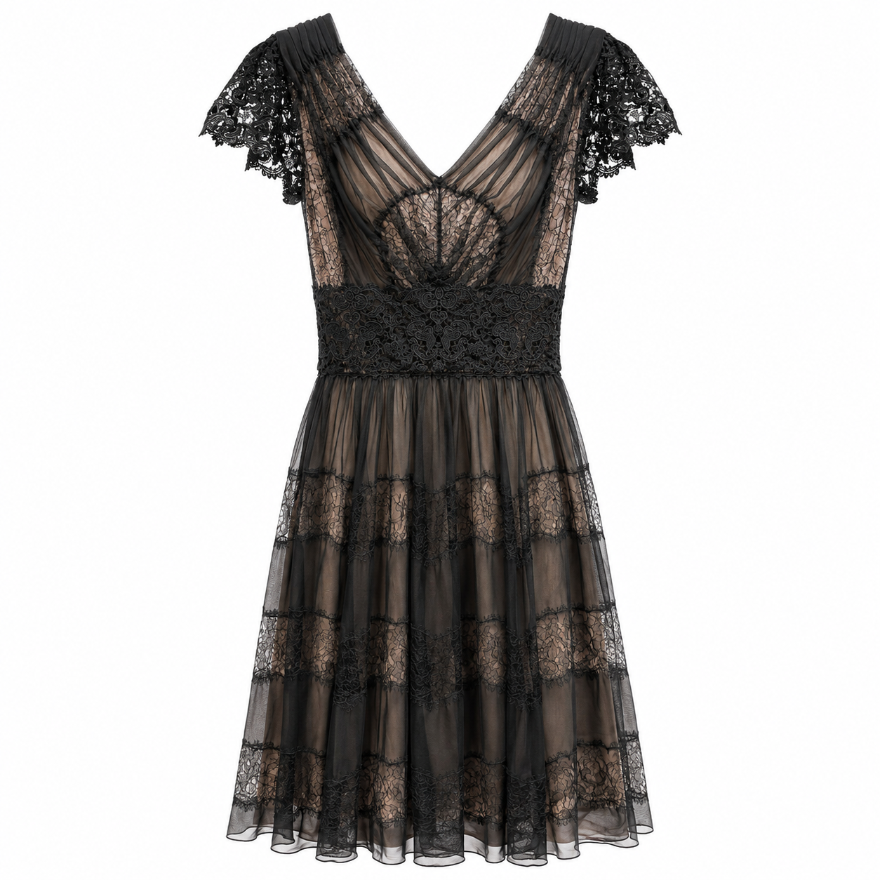 Dolce & Gabbana Woman Dress Lace Black